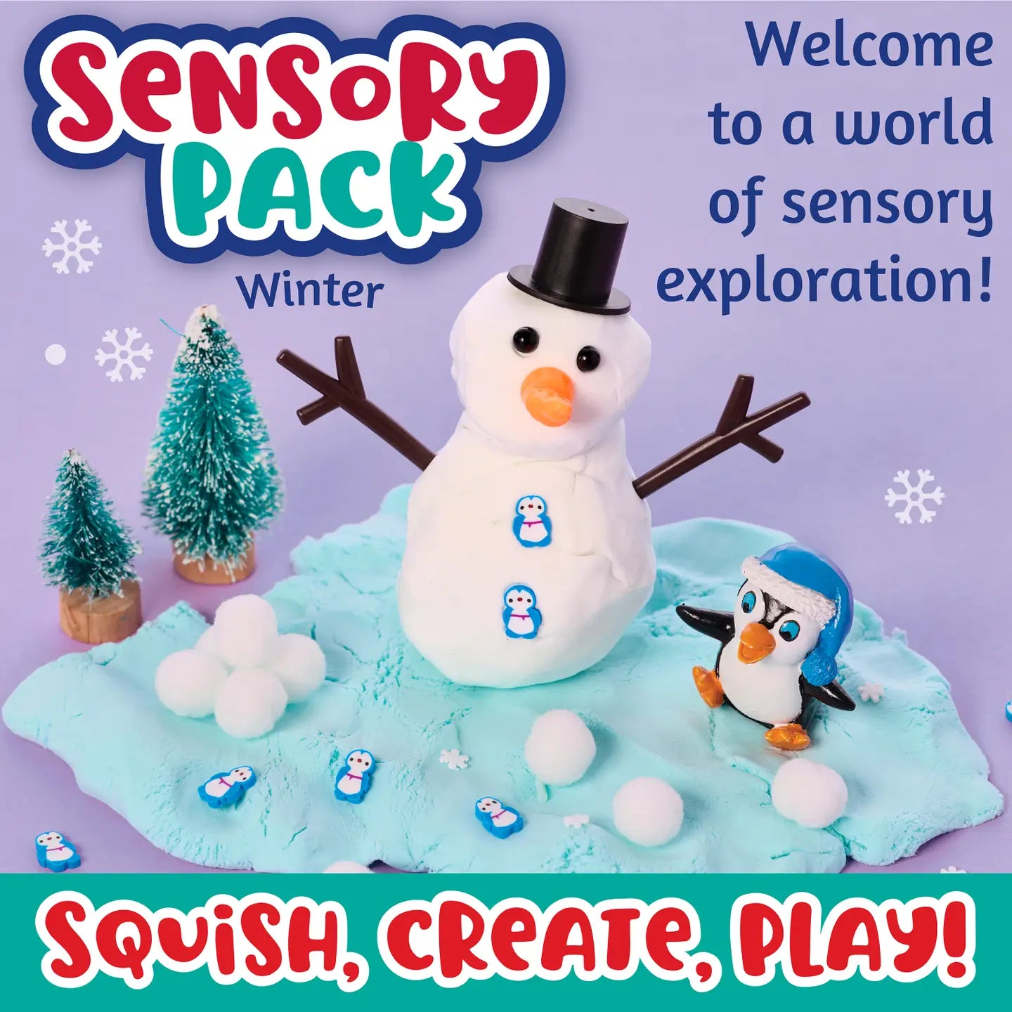 Sensory Pack Winter and Holiday Play Kit