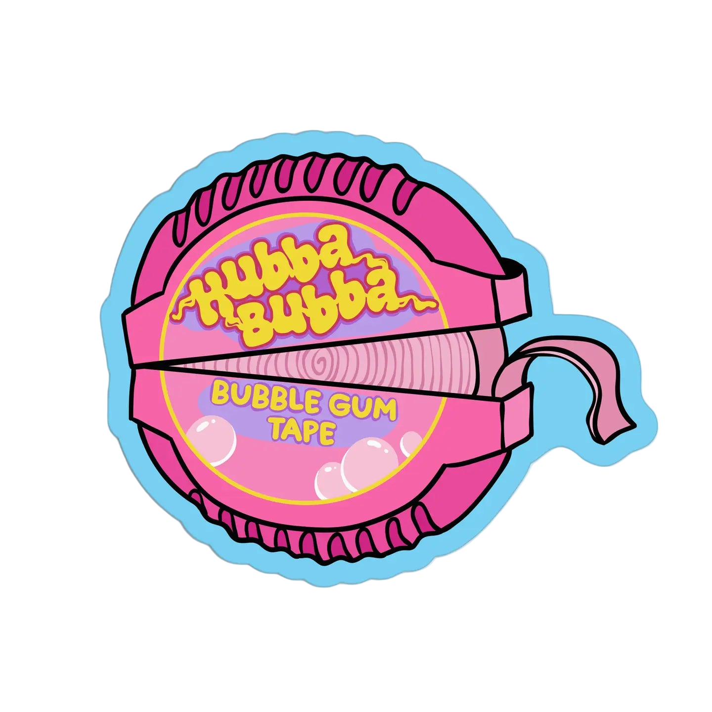 Hubba Bubba Sticker