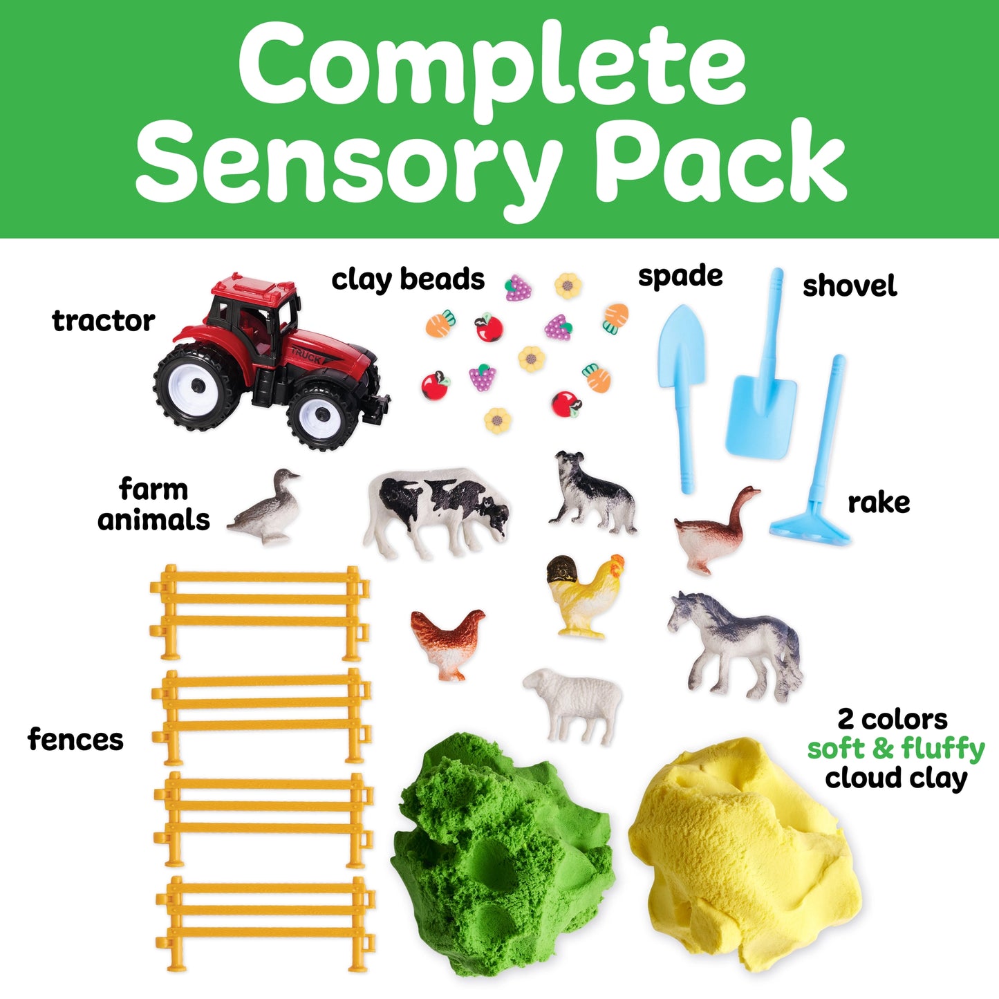 Sensory Pack Farm Play Kit