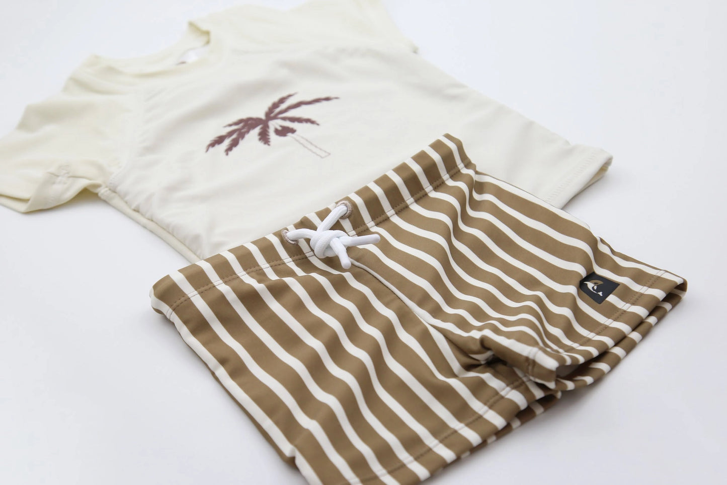 Stripe Board Shorts Swim