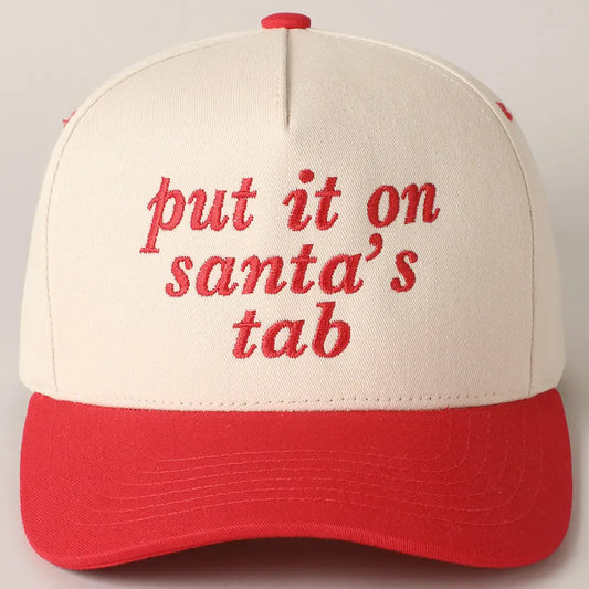 Put It On Santa's Tab Hat