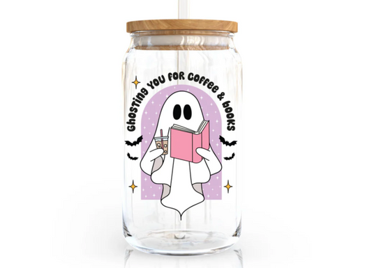 Ghosting You Can Glass Cup