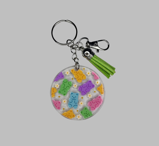 Gummy Bear Keychain