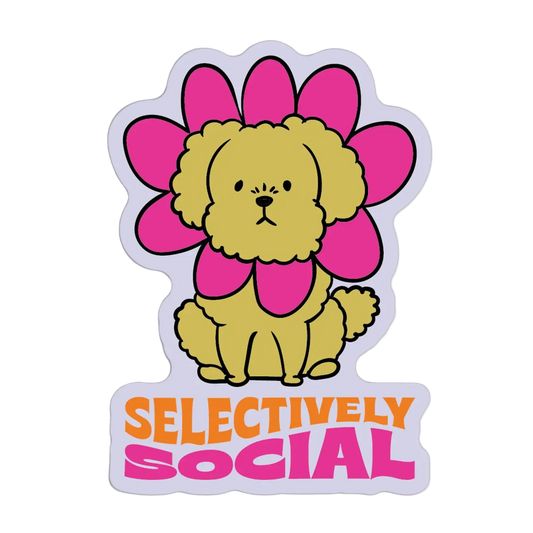 Selectively Social Sticker