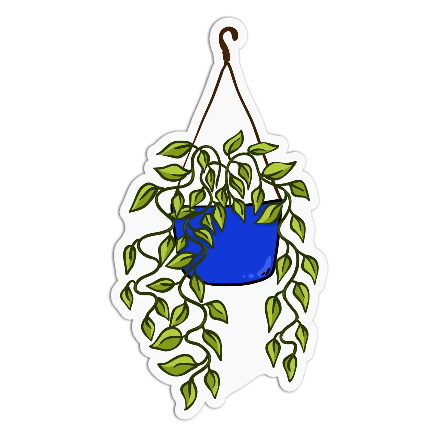 Hanging Succulent Sticker