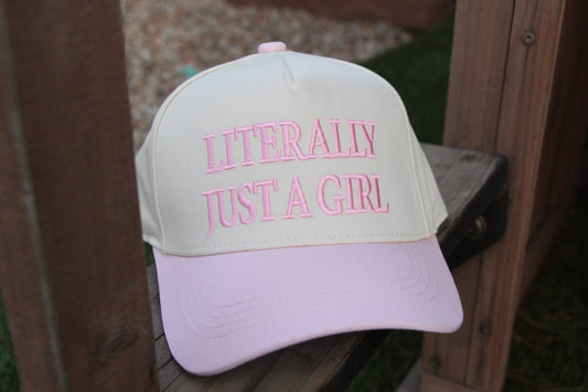 Literally Just a Girl KID Hat