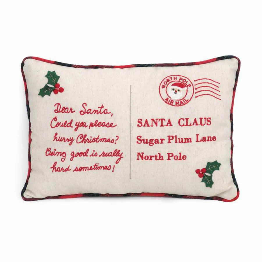Dear Santa Pillow