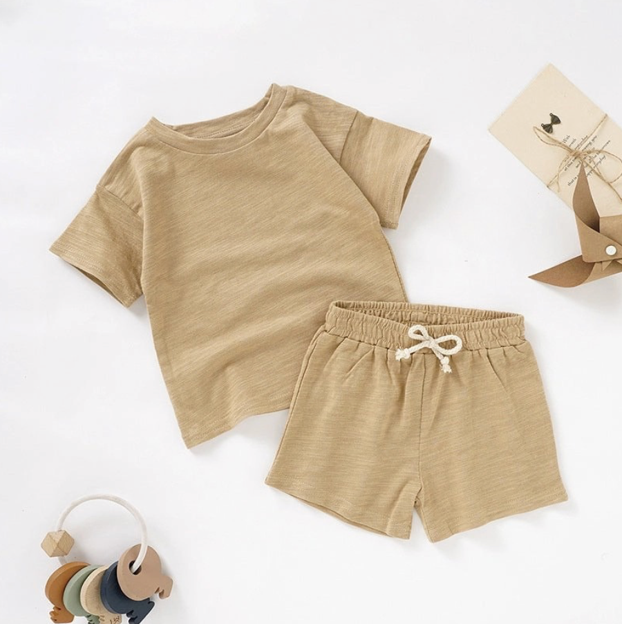 Cotton Short Sleeve Set