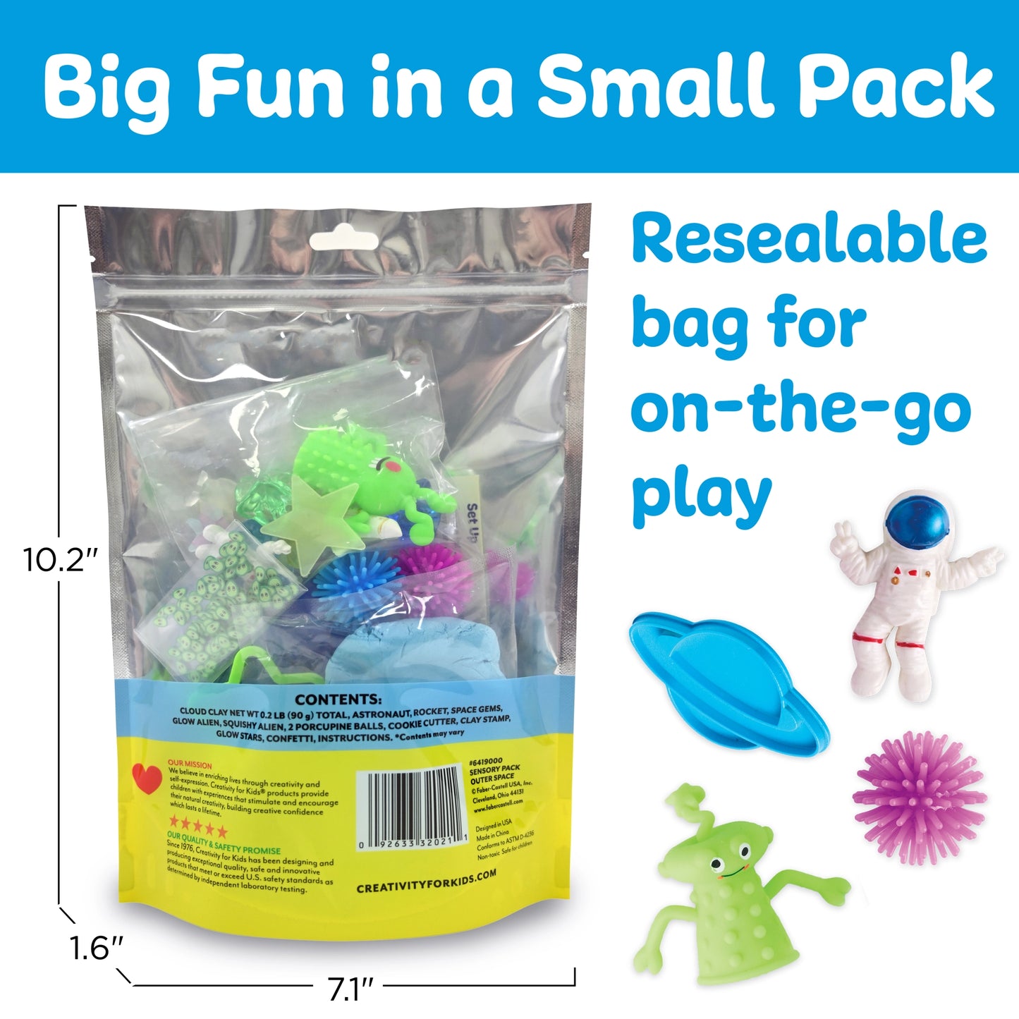 Sensory Pack Outer Space Play Kit