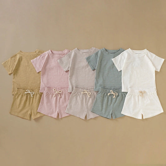 Cotton Short Sleeve Set