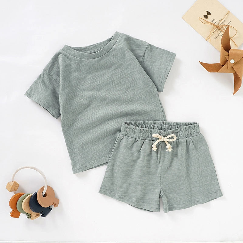 Cotton Short Sleeve Set