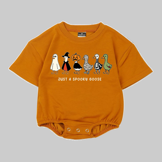 Spooky Goose Baby Romper