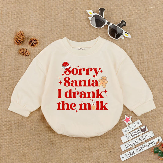 Sorry Santa Bubble Romper