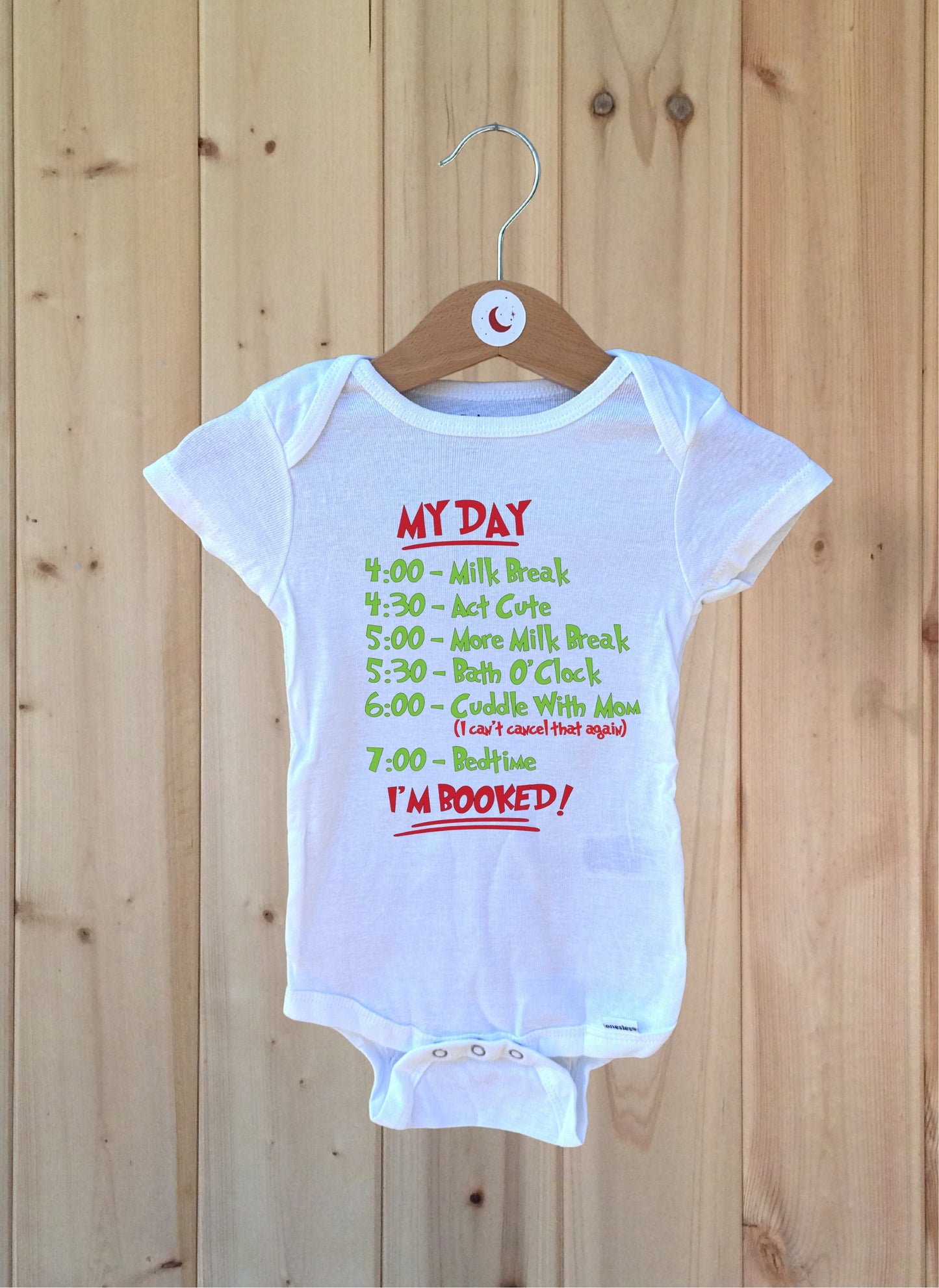 My Day Grinch Onesie